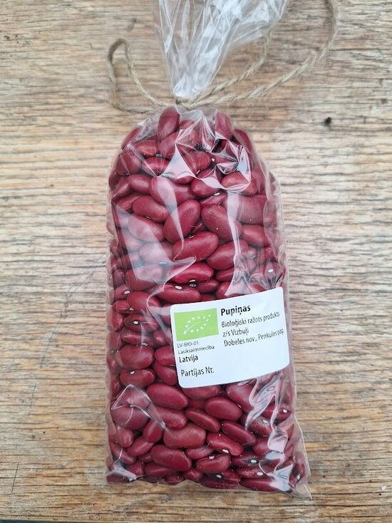 Pupiņas sarkanās bio